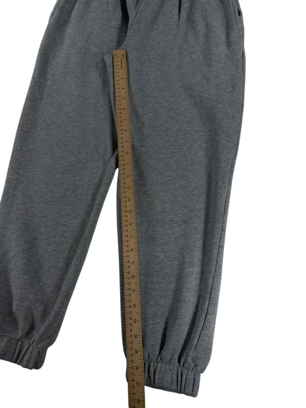 Women's J. Galt Gray Fleece Joggers One Size Fits Small Cozy Lounge Pants - Picture 9 of 12